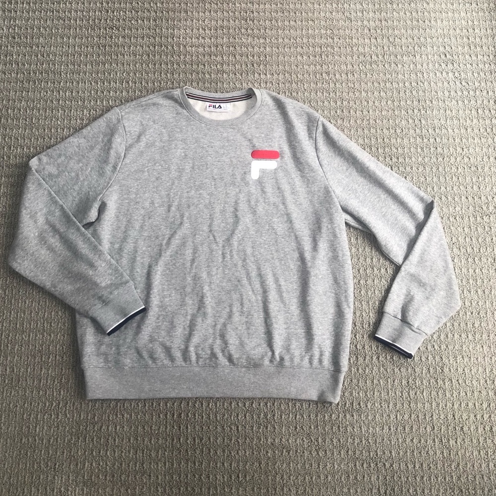 FILA Men’s Crew Sweatshirt, Size XXL